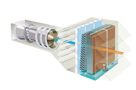 GTEC-1燃气轮机蒸发冷却器 / 空调系统
