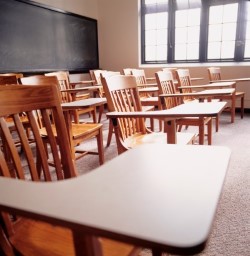 Inside a class room